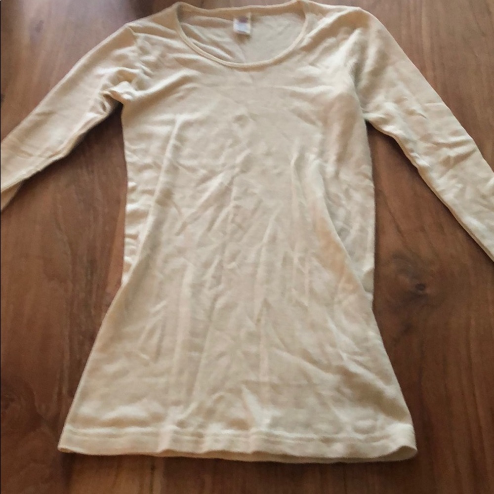 ENGEL merino wool ivory underlayer